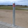 Pullert i varmgalvaniseret stål med refleks